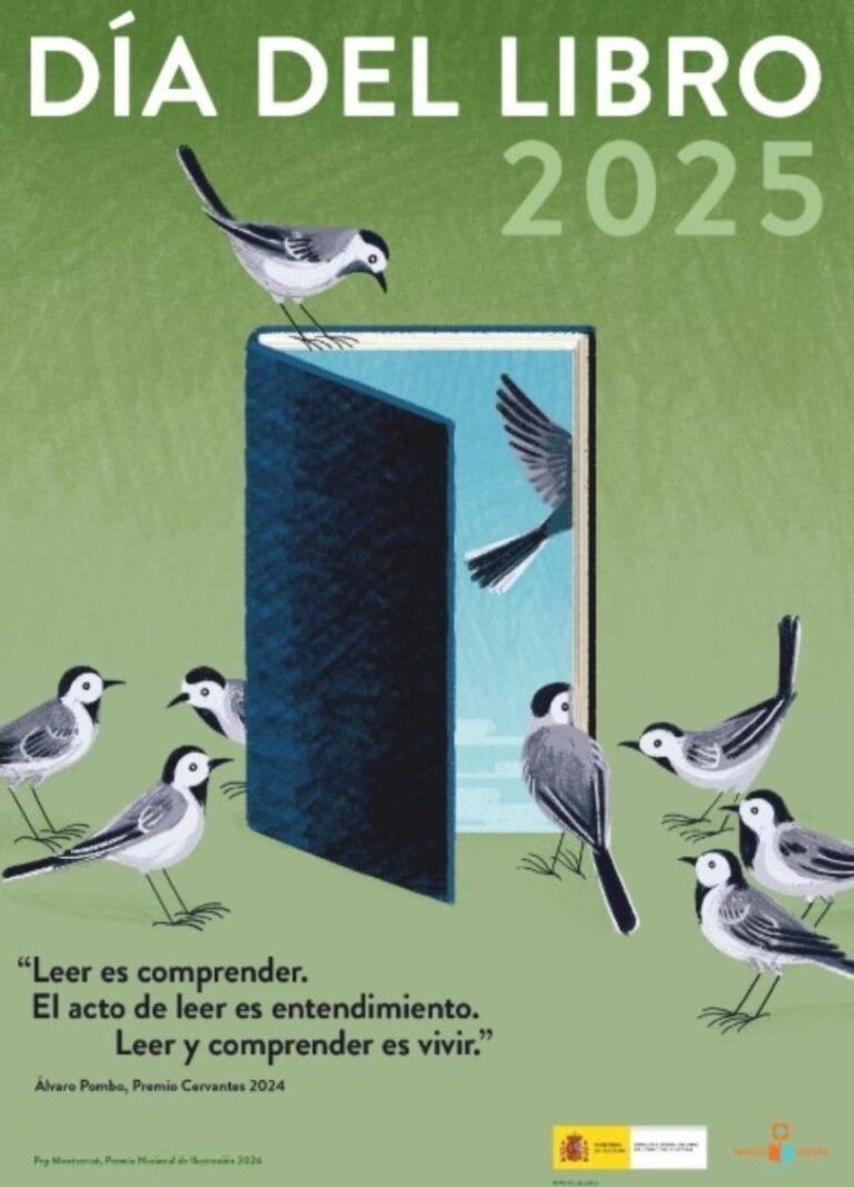 Cartel día del libro 2025
