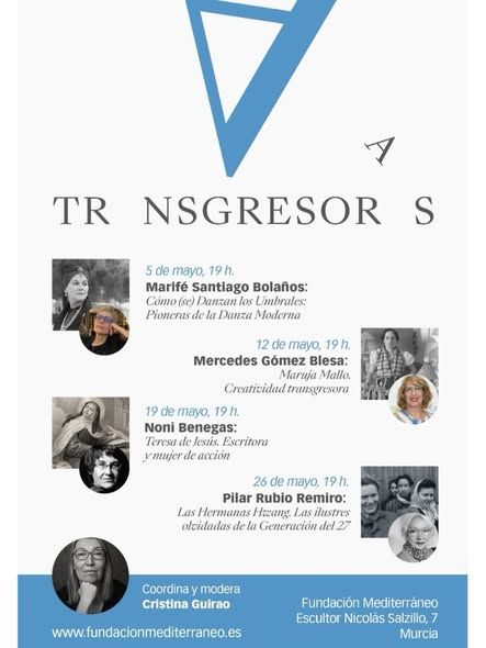 Ciclo de conferencias «Transgresoras»